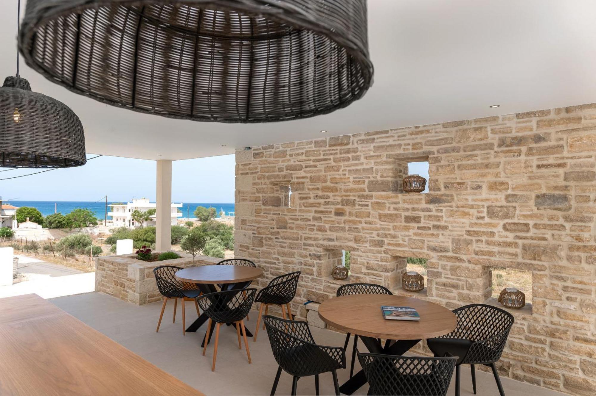 Ammokrinos Luxury Homes,150M From The Beach Kalamaki  Exterior foto