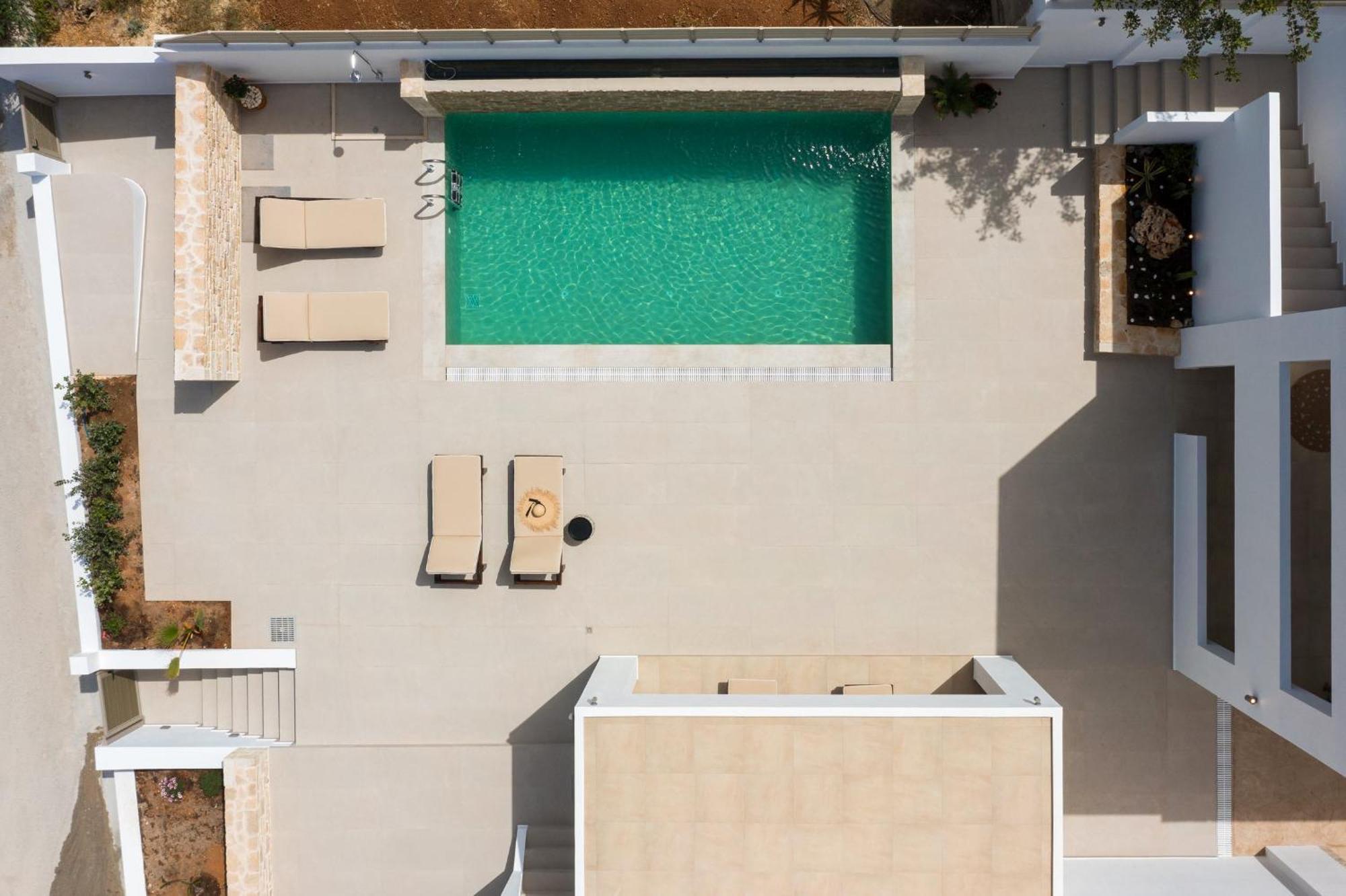Ammokrinos Luxury Homes,150M From The Beach Kalamaki  Exterior foto