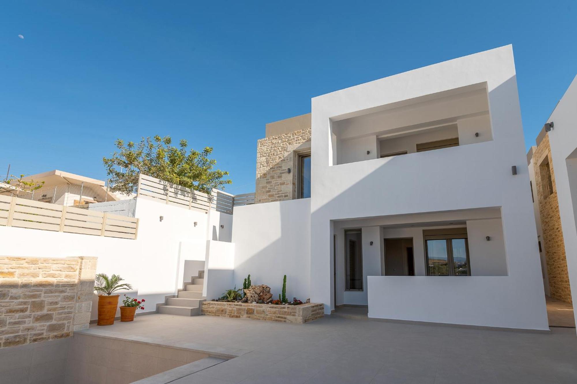 Ammokrinos Luxury Homes,150M From The Beach Kalamaki  Exterior foto